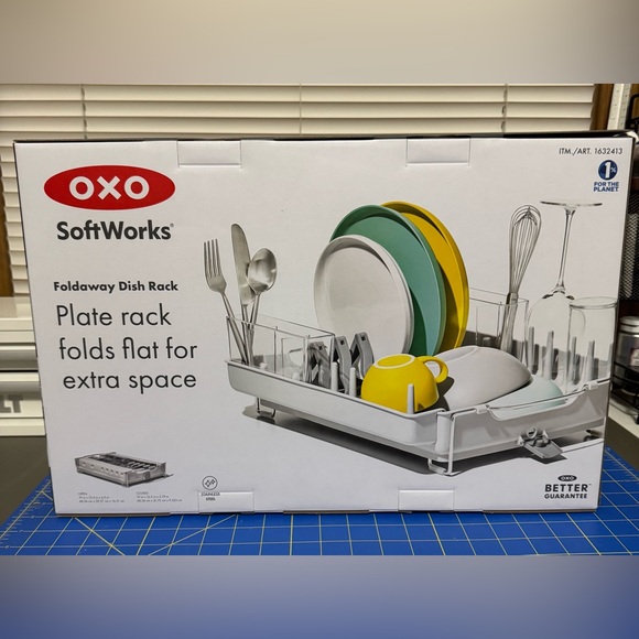 Collapsible dish rack
Xoxo
Brand new never opened in box - Picture 3 of 4